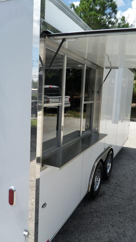 Concession Trailer Condiment Counter